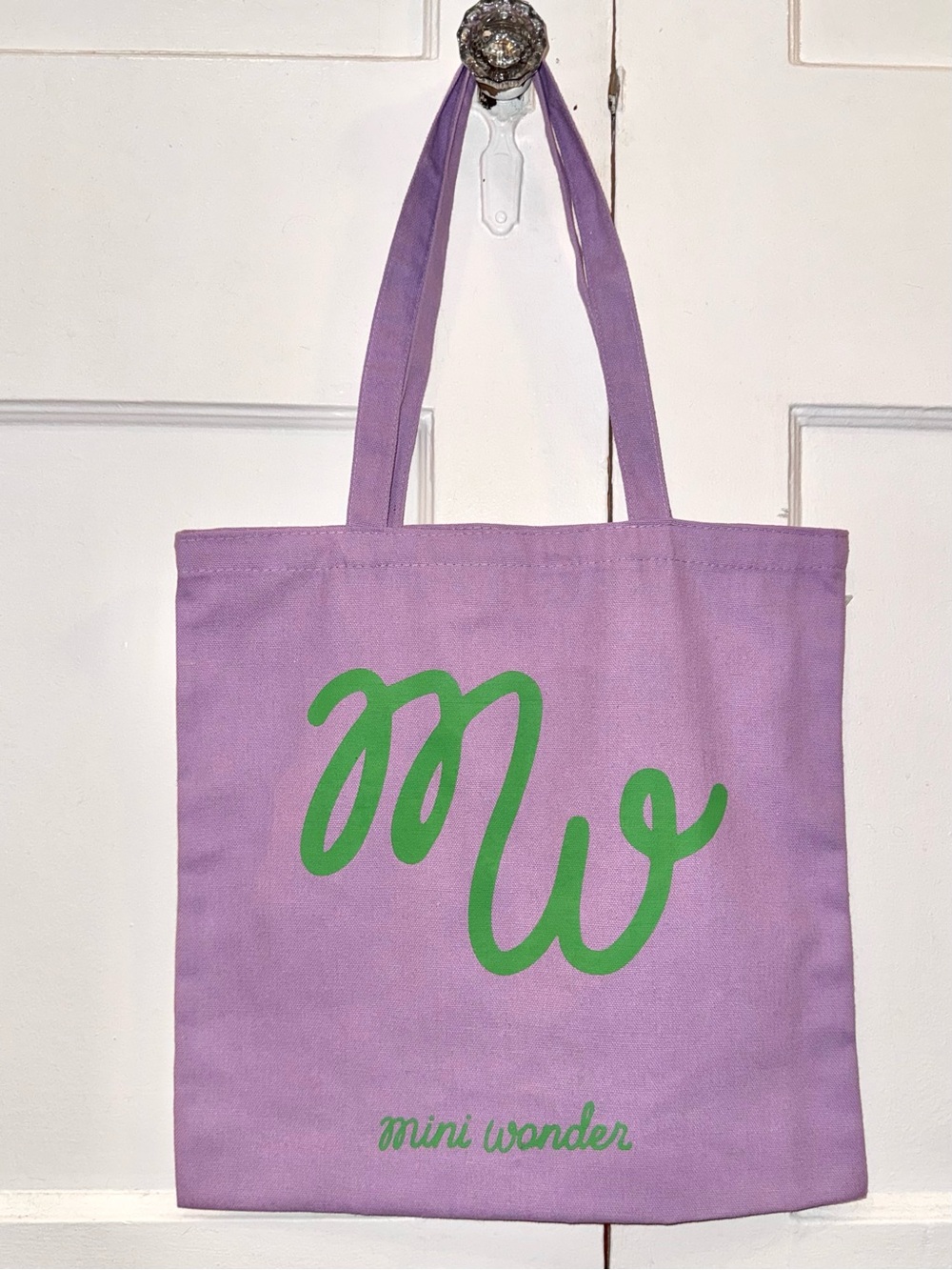 Alice and Wonder “Mini Wonder” Canvas Chicago Tote Bag